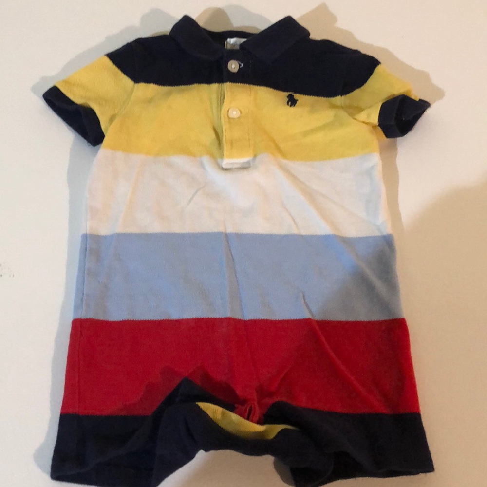 Ralph Lauren one piece. Size 6months